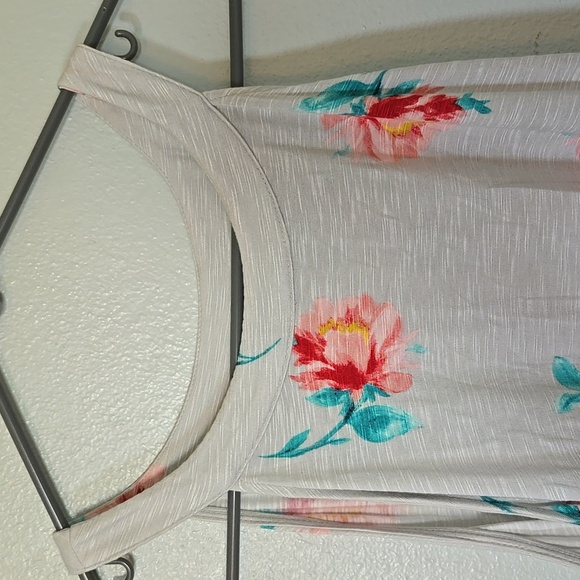 Torrid Gray Floral Halter Neck Mini Dress Size 1 - Picture 5 of 7